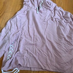 Generation Love Pink Tie-up Hoodie